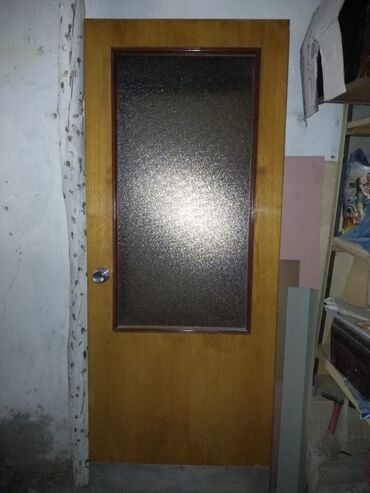 mətbəx üçün çılçıraq: Taxta-interyer qapısı, şüşəli - Material: ağac (açıq palıd