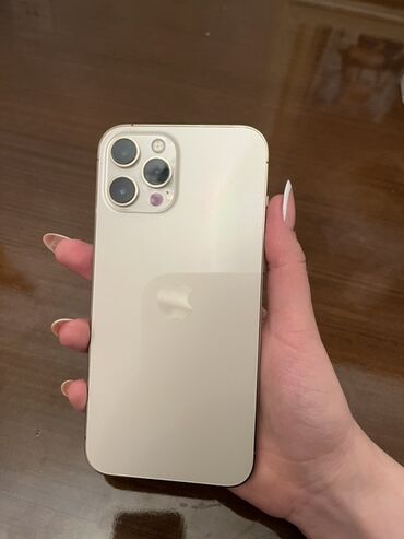Apple iPhone: IPhone 12 Pro Max, 128 GB, Qızılı, Face ID — 8