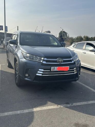 электронный машине: Toyota Highlander: 2018 г., 3.5 л, Автомат, Бензин, Кроссовер