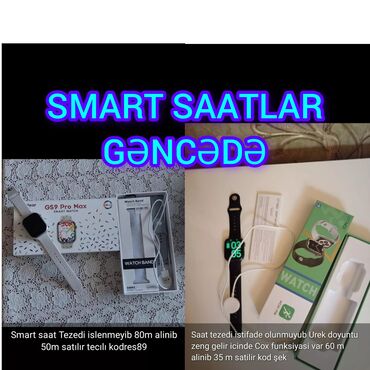 ikinci el telifonlar: Smart saat