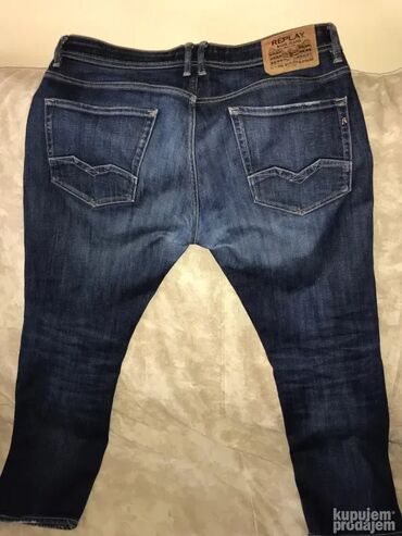 Farmerke: Original Replay farmerice 34 Made in Italy Polustruk 46cm, duzina — 8