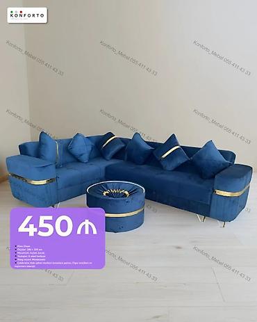 kundur: Məhsul: Künc divan dəsti - Ölçülər: 280 × 200 sm - Mexanizm: açılan — 1