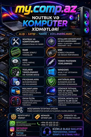 noutbuk ekran: Salam! my.comp.az-a xoş gəlmisiniz. Noutbuk və kompüterinizdə problem — 2
