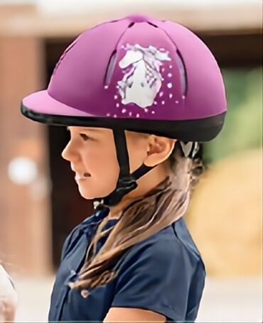 шлем для велика: Для безопасного занятия конным спортом и катания на пони и лошадях!