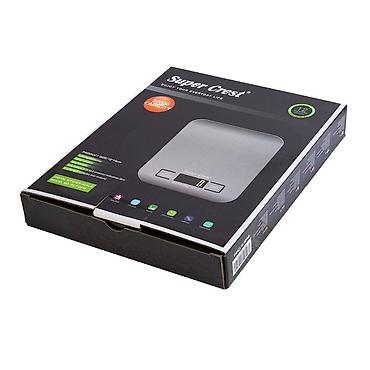 Аксессуары для кухни: Elektron mətbəx tərəzisi Super Crest SCT-3016, 5 kq, paslanmayan — 2