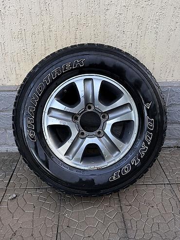 Колеса в сборе 275 / 65 / R 17, Лето, Б/у, Запаска, Внедорожные (АТ/МТ), Литые, отверстий - 5 at lalafo.kg Колеса в сборе 275 / 65 / R 17, Лето, Б/у, Запаска, Внедорожные (АТ/МТ), Литые, отверстий - 5