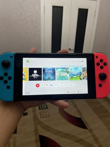 купить бу nintendo switch: Продаю !срочно! Портативная игровая консоль Nintendo Switch второй