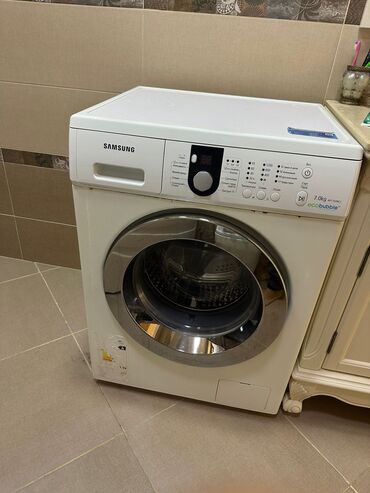 paltaryuyan vedrə: Paltaryuyan maşın Samsung, 6 kq, İşlənmiş, Avtomat, Qurutma var, Ünvandan götürmə