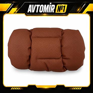 Avtomobil oturacağının başlığı üçün yastıq — terrakota, perforasiyalı