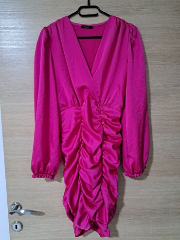 bolero polyester elastin: M (EU 38), bоја - Roze, Drugi stil, Dugih rukava