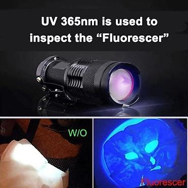 special 99: UV lampa 3w,300 lumena, zoom, aluminijumsko kuciste 395nm — 1