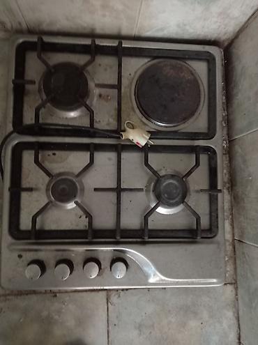 lahmacun sobasi: Qarışıq sobası Quraşdırılan, 4 gözlü, İşlənmiş — 1