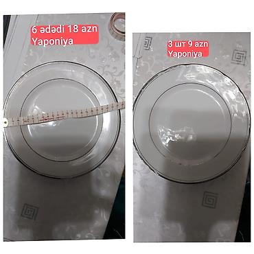 Boşqablar, 6 ədədli dəst, rəng - Ağ, Farfor, Yaponiya lalafo.az -da Boşqablar, 6 ədədli dəst, rəng - Ağ, Farfor, Yaponiya