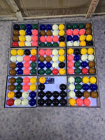 Бильярдные столы: Магазин билярдных аксессуаров сукно, шар, кии, мел,сетка кожа — 6