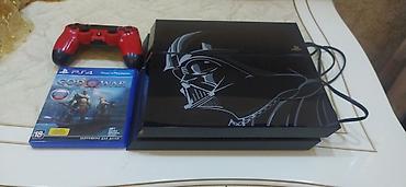 playsation 4 fat model: Ps4 fat model special edition " Dark Raider" 1 TB yaddaş, ev — 1