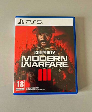 PS5 (Sony PlayStation 5): PS5 Call of Duty Modern Warfare 3. Disk təmizdir, şəklini də