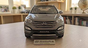 ev masin: Hyundai Santa Fe 2014 – 1:18 miqyaslı kolleksiya modeli - Rəsmi — 1