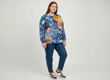 hello kitty ubrania do druku: Bluza damska
, rozmiar 2XL