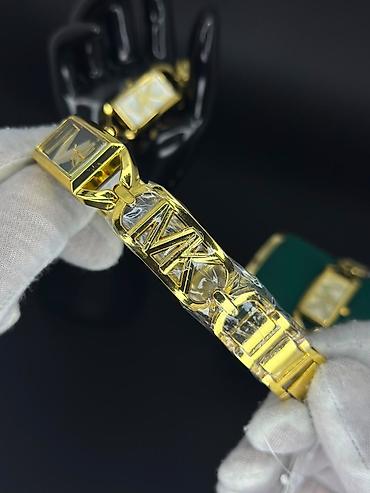baki saat: Michael Kors qadın qol saatı - Model: zəncirvari qolbaq dizaynlı — 4