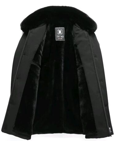 Куртки: Мужская куртка, Все размеры, Новый, цвет - Черный, Самовывоз, Платная доставка — 2