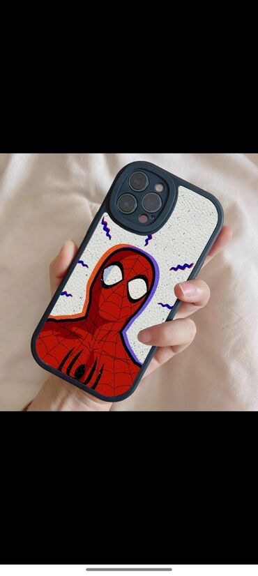 Чехлы: Чехол для iphone 13pro
marvel 
spider sense