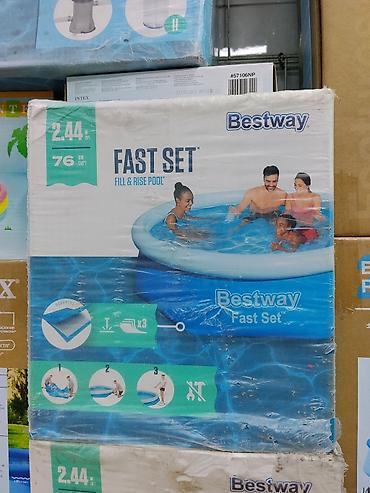 Надувной бассейн Bestway Fast Set - Серия: Fast Set (Fill &amp; Rise