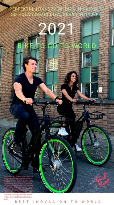 Bicikli: Jedinstvena Elektricna Bicikla u Svetu " BIKE TO GO" REMEN