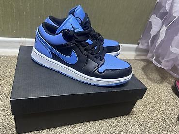 aj1: Мужские кроссовки, 40, Air Jordan, Новый, цвет - Голубой, Платная доставка, Самовывоз — 2
