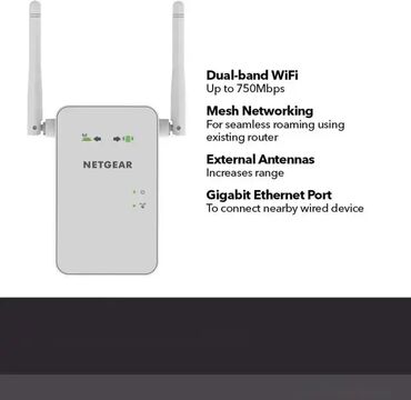 Modemi, ruteri i mrežni uređaji: *** AKCIJA *** #2857 NETGEAR WiFi Mesh Extender EX6100; U EKSTRA — 8