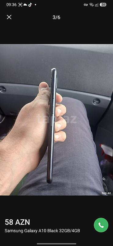 xiaomi redmi note 8: Samsung Galaxy A10, 32 GB, rəng - Qara, İki sim kartlı — 3