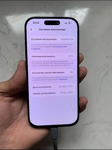 Apple iPhone: IPhone 16 Pro, 256 ГБ, Чехол, Коробка, 91 % — 5