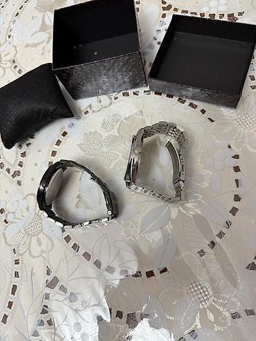 Saat dəstləri: İki ədəd kişi qol saatı dəsti 1) Orient Quartz (21 Jewels) - Klassik — 4