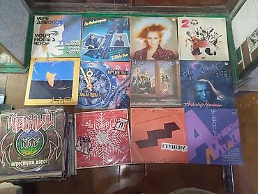 Виниловые пластинки: Виниловые пластинки (разная подборка советской/российской эстрады — 5