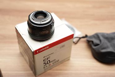 Foto və videokameralar: Canon EF 50mm f/1.2L USM obyektiv -Canonun ən ideal linzalarından — 3