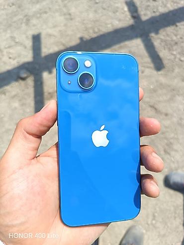 iphone 13 blue: IPhone 13, 128 GB, Göy, Zəmanət, Simsiz şarj, Face ID — 1