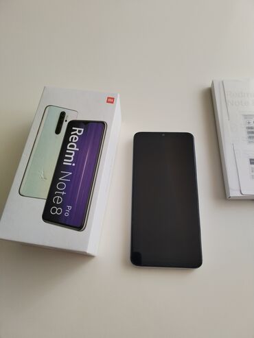 redmi not 6 qiymeti: Redmi Note 8 Pro, 64 GB, rəng - Ağ, Barmaq izi, İki sim kartlı, Sənədlərlə