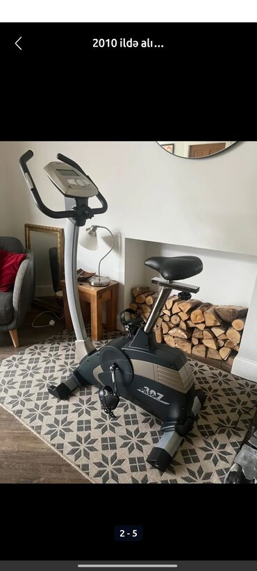 Velotrenajorlar: Maqnitik şaquli velotrenajor – Reebok Paso Z - Evdə kardio üçün
