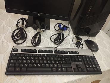 Masaüstü kompüterlər və iş stansiyaları: Masaüstü kompüter komplekti Tərkib: - Sistem bloku (qara korpus, ön — 4