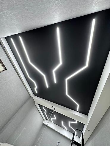 Натяжной потолок: Натяжной потолок Глянцевое, Матовое, 3D потолки Гарантия, Бесплатная консультация, Бесплатный замер — 7