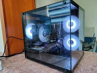 cpu cooler: Игровой/рабочий ПК в стеклянном корпусе с ARGB‑подсветкой — 2