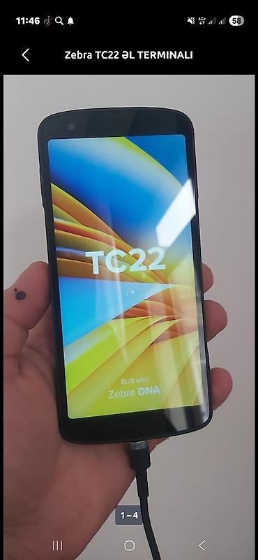Ticarət printerləri və skanerləri: Zebra TC22 əl terminalı - Platforma: Android (Zebra DNA dəstəyi ilə) — 3