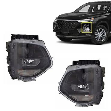 туманки на сантафж: Комплект передних фар Hyundai 2019 г., Новый, Аналог — 1