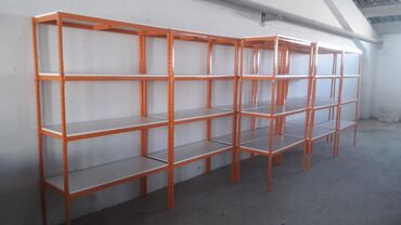 Rəf vitrinləri: Metaldan stelajlar (sifarişlə) Qiymət təxmini qoyulub bir metrə — 9