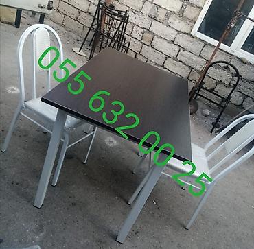 restoran stolları: Mətbəx üçün, Yeni, Açılmayan, Kvadrat masa — 10