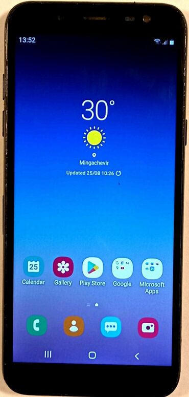 samsung a16 qiymeti: Samsung Galaxy A6, 32 GB, rəng - Qara, Barmaq izi