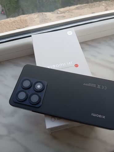s24 plus qiymeti: Xiaomi 14T, 256 GB, rəng - Qara, 
 Barmaq izi, Face ID