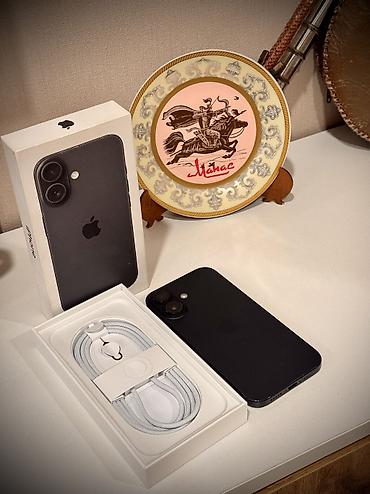 5 айфон цена бу: IPhone 16, Б/у, 128 ГБ, Черный, Кабель, Коробка, 89 % — 1