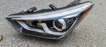 maşın ucun led işıqlar: Hyundai SantaFe 2016-2018 Amerikanka, sol tərəf sadə Halogen — 1