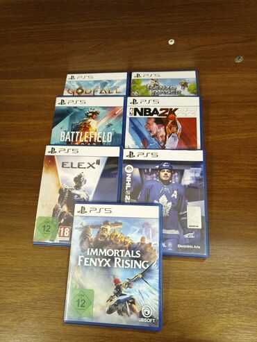 daraqli fenler: PS5 üçün orijinal disk oyunları dəsti Paketdə olan oyunlar: -