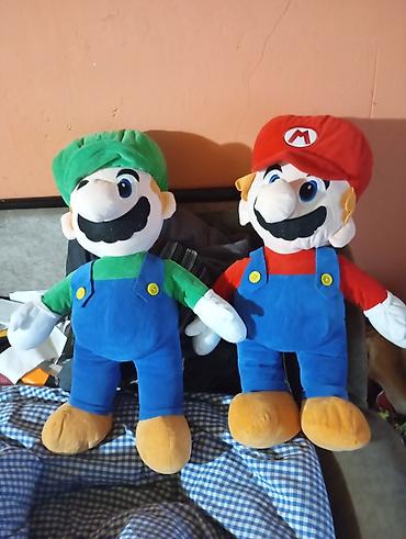 Plišane igračke – likovi Mario i Luigi - Velike plišane lutke